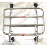 Verchromter Frontgepäckträger für VESPA 50 90 125 150 160 180 200 NLR SPECIAL PRIMAVERA SS ET3 PX PE ARCOBALENO PK XL RUSH N FL2 HP ro 610271M