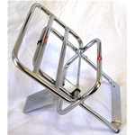 Chrome rear luggage rack for VESPA 125 150 200 PX PE ARCOBALENO and Non with and without disc brake ro 610270M