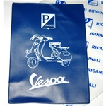 Portadocumenti per VESPA 50 90 125 150 160 180 200 con logo PIAGGIO originale - tutte