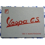 Gebrauchs- und Wartungshandbuch für VESPA 150 GS VS4T von 1956 bis 1958 ro 610043M