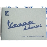 Gebrauchs- und Wartungshandbuch für VESPA 90 SS SUPER SPRINT von 1965 bis 1971 ro 610046M