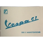 Gebrauchs- und Wartungshandbuch für VESPA GL 150 GL VLA1T von 1962 bis 1965 ro 6100184M