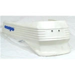 Parachoques con alerón de polipropileno blanco para VESPA 125 150 200 PE PX