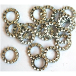 M5 5mm external serrated washer for VESPA APE LAMBRETTA various applications 1 piece