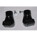 Supports de béquille en aluminium noir pour Vespa 50 125 Special Primavera ET3 Super Sprint GL GT