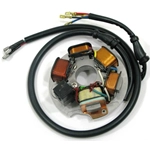 Statore DUCATI 6 poli con piastra per VESPA 125 ET3 dal 1976 al 1983 VMB1T r.o. 186974