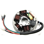 Stator 6 pôles avec plaque pour moteurs PIAGGIO VESPA PX 125 150 200 ARCOBALENO ro 497652 231877
