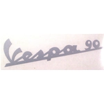 Plaque adhésive en PVC gris VESPA 90