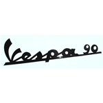 Autocollant lettrage noir VESPA 90