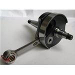 Albero Motore Racing per VESPA 125 ET3 PRIMAVERA dal 1967 al 1983 - VESPA PK 125 dal 1982 al 1985 cono Ø19mm anticipato biella lucida per trasformazione da 50cc a 125cc