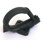 Gancio porta borsa in plastica nera per VESPA 50 125 150 200 tutte PX T5 r.o. 227153