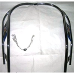 Bordo Scudo Cromato Doppio per VESPA 50 L R SPECIAL ELESTART 125 PRIMAVERA ET3 con Borchie Blu