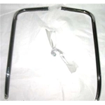 Salvabordo Scudo Cromato Tubolare a 2 Pezzi per LAMBRETTA LD 125