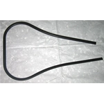 Borde protector de plástico negro para VESPA 50 125 V HP HP4 FL2 PK XL ro 256938