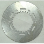 Disco condotto Ø 108 mm in acciaio Frizione Intermedio per VESPA PX 200 E RALLY 200 PX 125 T5 COSA 1 2 r.o. 093745