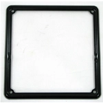 Marco negro para matrícula europea para motocicletas y VESPA 125 150 180 200 tamaño mm.185X185