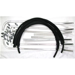 Complete floorboard strip set for VESPA 125 VNA1T VNA2T VNB1T VNB2T