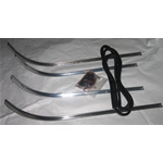 Complete floorboard strip set for VESPA PK S 50 PK 125 ro 154669