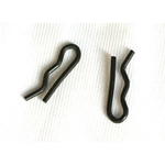 Pasador elástico, 26 mm de largo, 2 mm de grosor, para VESPA, 2 unidades