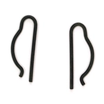 Elastic pin for gear shift tube, 39.5 mm long, 2 mm thick, for VESPA