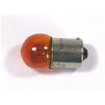 Lampadina a sfera arancio HERT RY10W BAU15S 12 Volt 10 W zoccolo BAU15S per VESPA 50 90 N L R SPECIAL ET3 PRIMAVERA lampada per targa e fanali swan unipolare