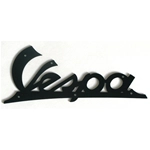 Front written plate painted blue for VESPA 125 from 1946 to 1959