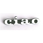 Aluminum written plate for side panels PIAGGIO 50 CIAO ro 163966