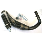 Marmitta espansione SIMONINI silenziatore in CARBONIO per VESPA 50 N L R SPECIAL 90 SS 125 ET3 PRIMAVERA