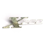 Targhetta scritta " X200 " per lambretta 200 sx