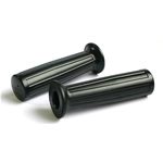 Black grips for VESPA COSA 125 150 200 LX