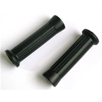 Pair of black handlebar grips, 22mm diameter, for VESPA 50 125 PK XL V RO 227077