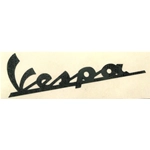 Autocollant lettrage noir VESPA 50 90 125 180 200