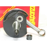 Albero Motore Anticipato MAZZUCCHELLI AMT 158 per VESPA 50 PK N L R SPECIAL S corsa 43 mm cono 19 mm biella interasse 87 mm
