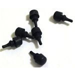 Butée de porte large pour Vespa 50, 90, 125, Primavera ET3 (1 pièce)