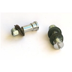 Pair of slotted head screws fixing levers for VESPA 50 90 GT GTR SPRINT RALLY SUPER