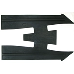 Tappeto tappetino pedana gomma nero MORBIDO per VESPA PK 50 125 S SS ETS