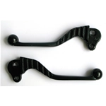 Coppia LEVE Nere " SUPER SPORT " per tutti i modelli VESPA 50 90 125 150 200