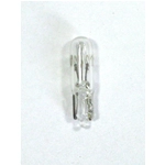Bombilla HERT T10 W2W de 12 voltios y 2 W, totalmente de cristal, casquillo W2.1X9.5D, para intermitentes de manillar, panel de instrumentos, velocímetro, base VESPA WEDGE.