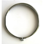 Cornice acciaio inox effetto cromata per faro fanale manubrio VESPA 90 SS 125 ET3 PRIMAVERA r.o. 151742