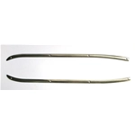 Paire de bandes de tapis de sol en acier inoxydable VESPA VNB TS GT GS SS RALLY GTR RALLY SUPER SPRINT GL VBA VBB 125 150 160 180 200 ro 610295M 085073 085074