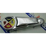 Coprimolleggio cromato coperchio mozzo Vintage 4 EMBLEMI per VESPA 125 150 160 180 200 VNA VNB VBA VBB VB1VL VM VN GL SPRINT GS 150 GT GTR SUPER TS RALLY