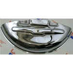 Protezione ruota copriruota di scorta in acciaio inox per VESPA 160 180 125 GS SS RALLY TS