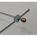 Cavo filo freno frizione con barilotto sfilabile e girevole per VESPA APE 50 80 90 125 150 160 180 200 tutte