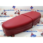 Red saddle without panels for VESPA PX PE 125 150 200 first series