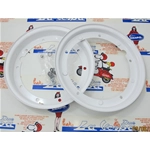 Wheel rim painted white 350 10" for VESPA 50 VESPA PX SPRINT ro 084631 0846315 5800010