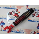 Ammortizzatore posteriore CARBONE rosso molla nera per VESPA 50 90 125 150 160 180 200 N L R SPECIAL SS 125 PRIMAVERA ET3 SPRINT RALLY GS GL TS PX PE ARCOBALENO