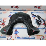 Mini paravento cupolino sportivo NEW DESIGN fumè per VESPA 125 150 200 PX PE ARCOBALENO completo di staffe