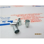 10 fundas de aluminio moldeadas de 8x13 mm internamente para VESPA