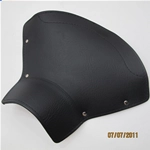 Copertina copertura SELLA nera per VESPA 98 125 V1T > V15T r.o. 610019M