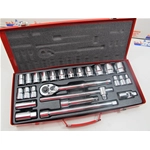set boccole chiave cricchetto in acciaio set 26 pezzi chiavi a bussola cricchetto attacchi misti per VESPA 50 90 125 150 160 180 200 tutte